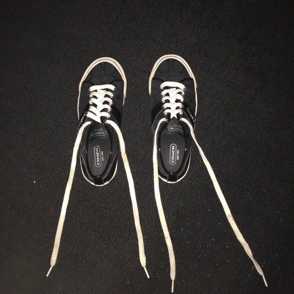 Black Coach Shoes - Picture 1 of 3